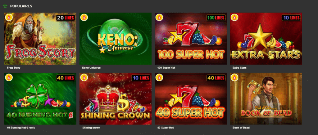 MrXbet Casino popular games