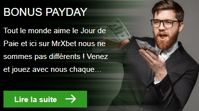 MrXbet Casino payday bonus