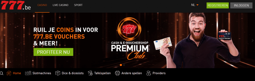 777.be Casino Welcome Bonus