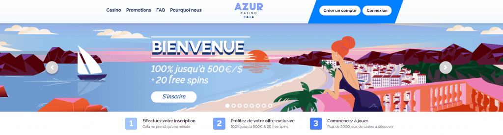 Azur Casino Bonus
