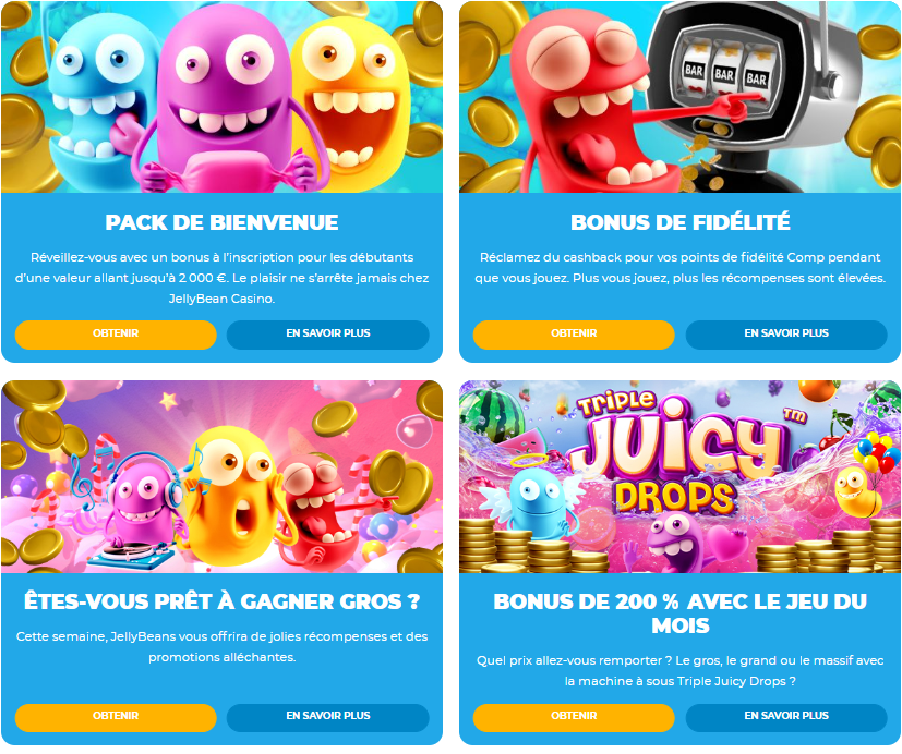 Jelly Bean Casino Promotions