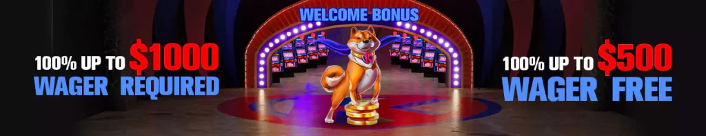 Bonus de bienvenue du casino Kryptosino