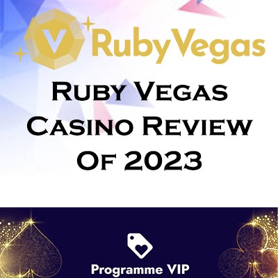 Ruby Vegas Casino | Review Of 2023 | Bonus 250€ + 50 Free Spins