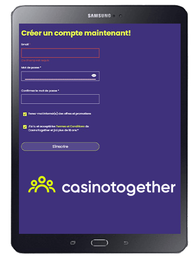 How To Register At Casino Together?
