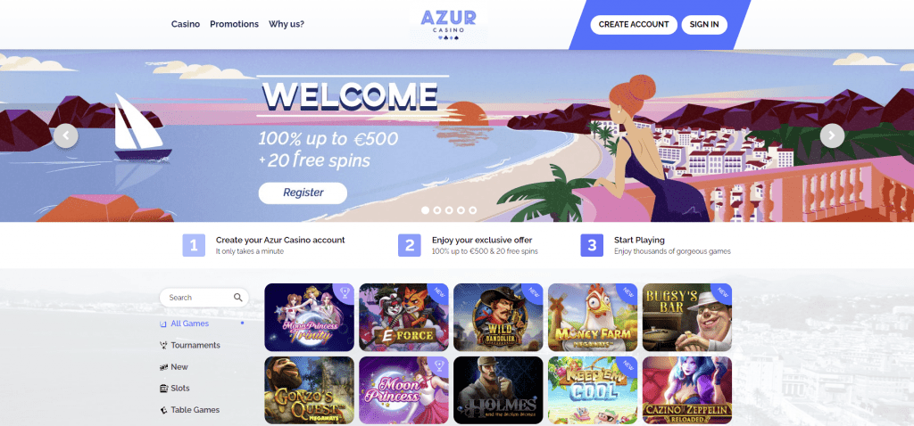 Our Azur Casino Review