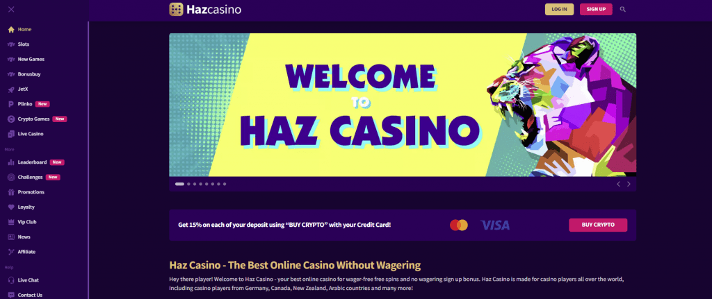 Our Haz Casino Review