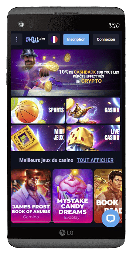 MyStake Casino Mobile Gaming