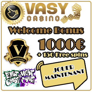 Vasy Casino Welcome Package