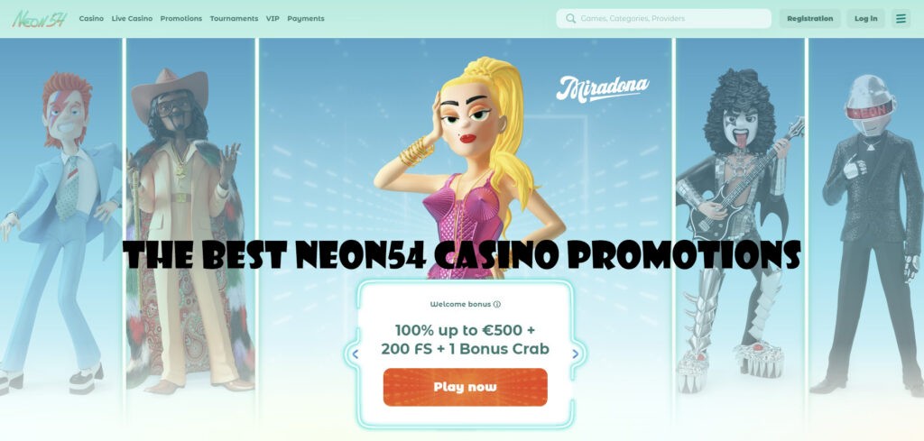 The Best Neon54 Casino Promotions