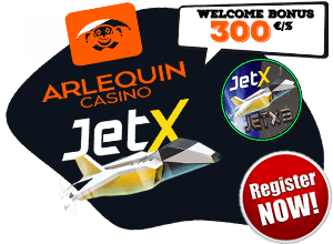 JetX game at Arlequin Casino