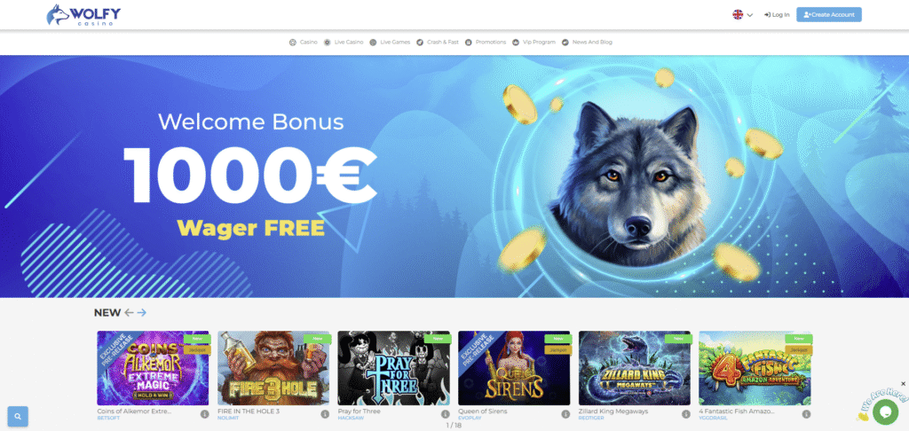 Wolfy Casino