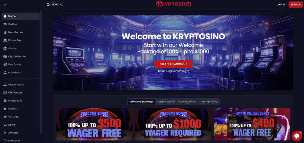 Kryptosino Casino